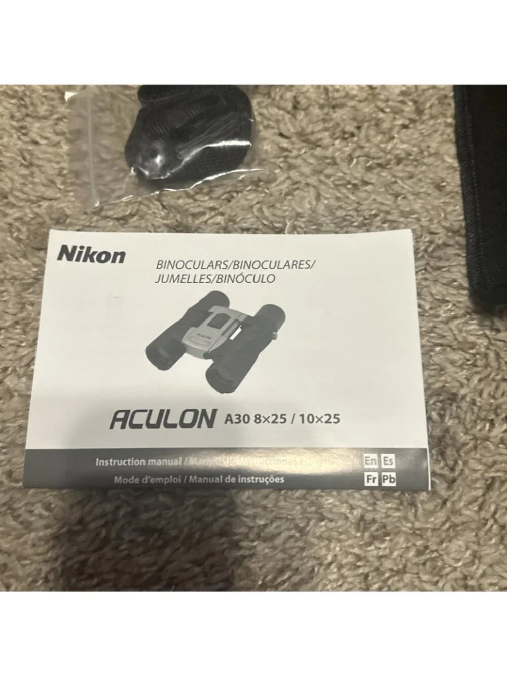 Nikon ACULON A30 Binoculars - 10x25 Black New